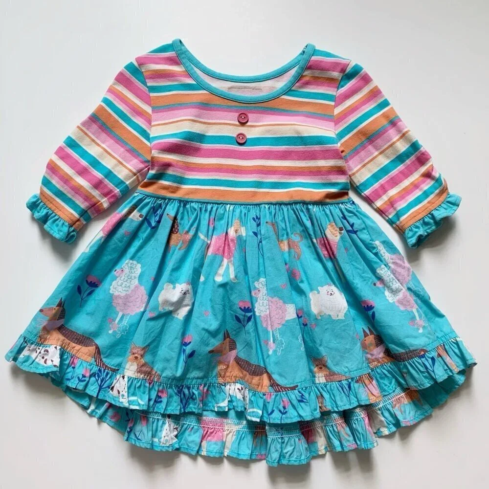 Eleanor Rose Girl top 6-7 years